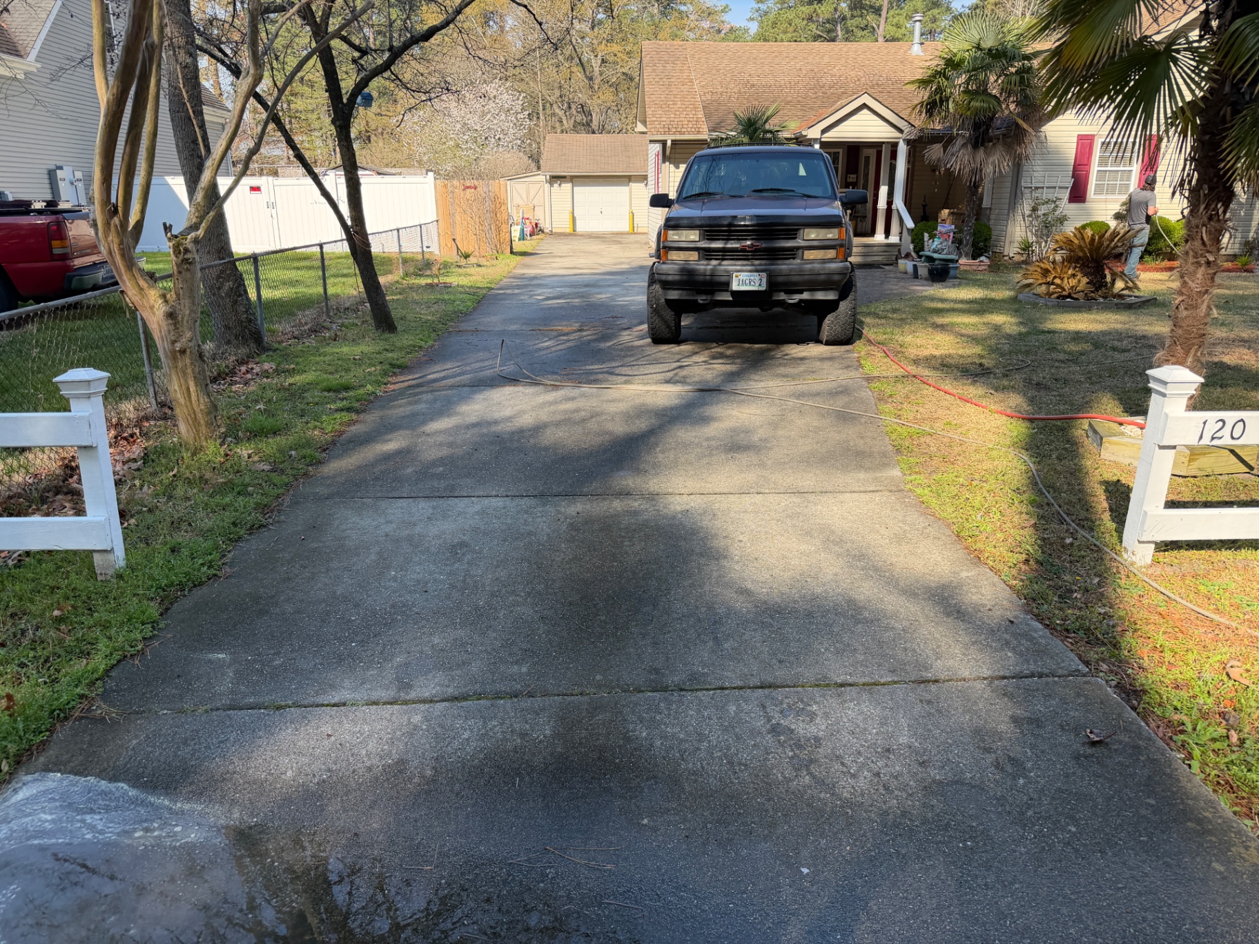 Before — Driveway restoration